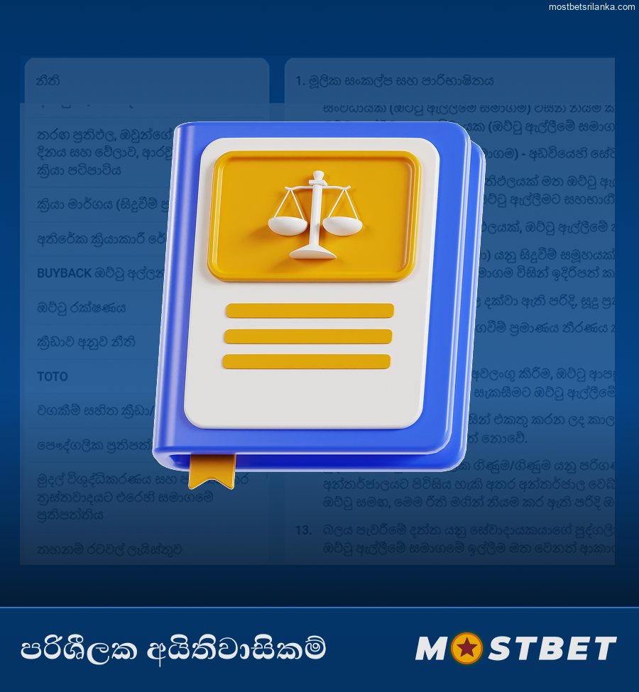 Mostbet පරිශීලක දත්ත අයිතිවාසිකම්